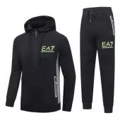 survetement armani ea7 hoodie 2019 ea7 logo black